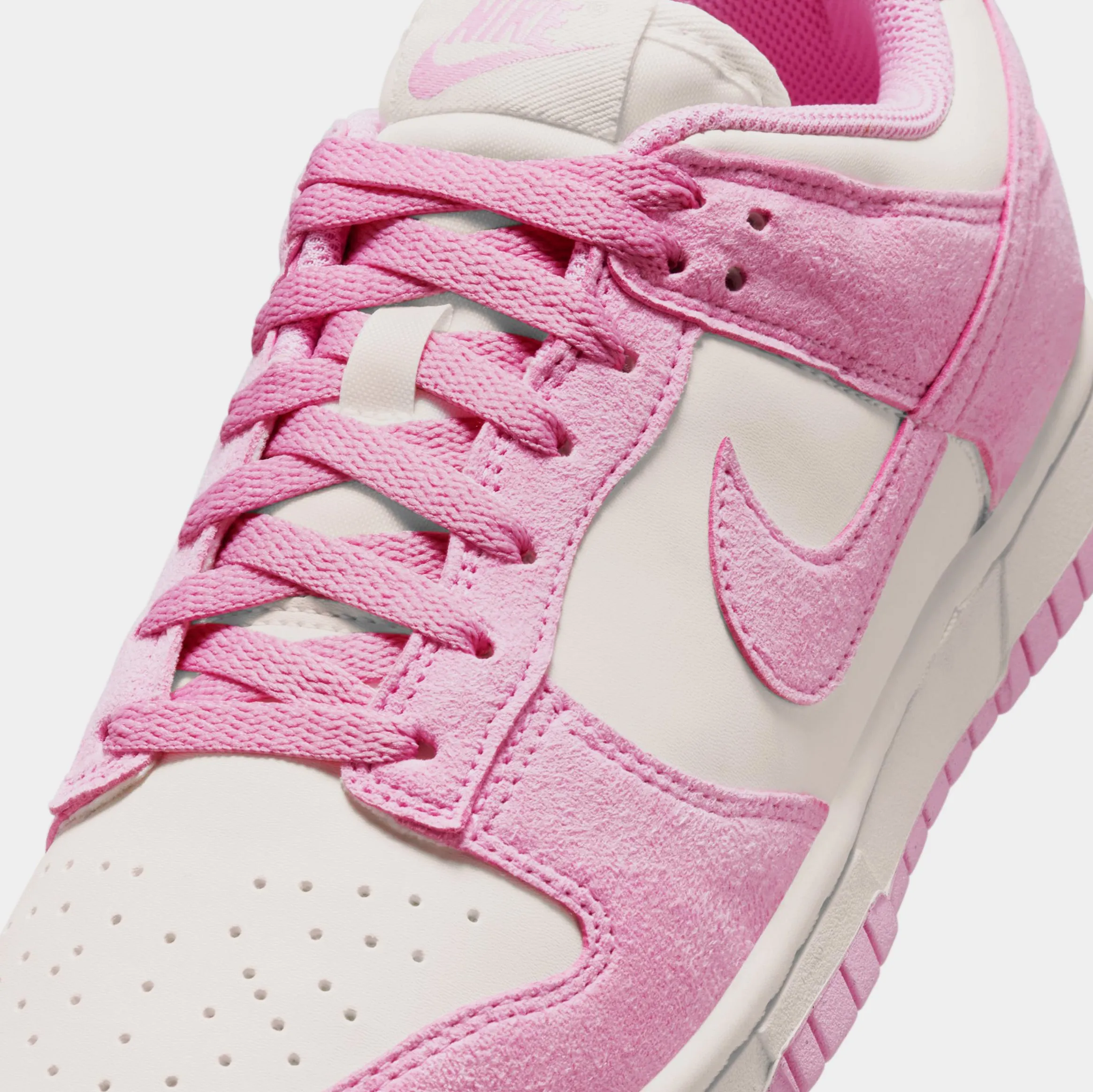 Dunk Low Next Nature Womens Lifestyle Shoes (Sail/Pink Rise/Sail) Dunk collection