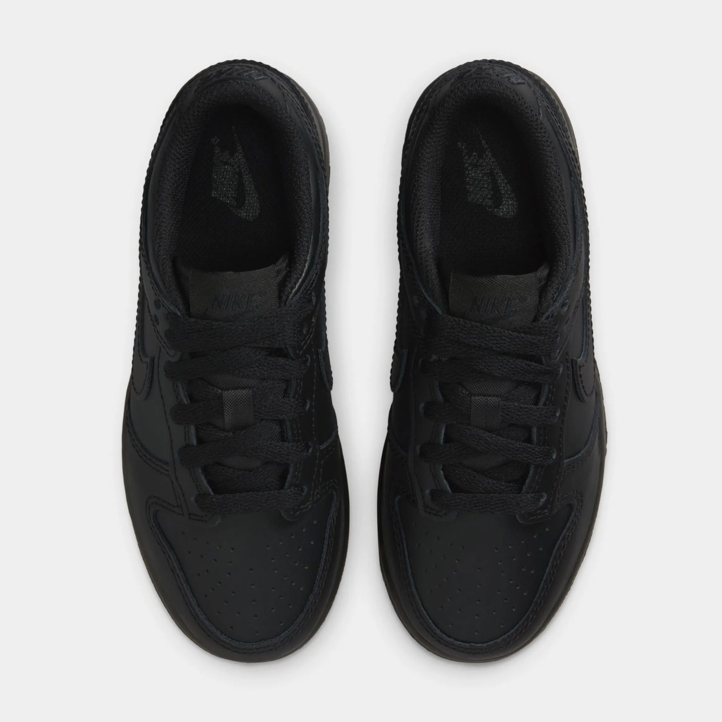 Dunk Low Preschool Lifestyle Shoes (Triple Black) Dunk collection