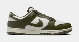 Dunk Low Retro Mens Lifestyle Shoes (Pale Ivory/Cargo Khaki) nike dunk classic design casual sneakers