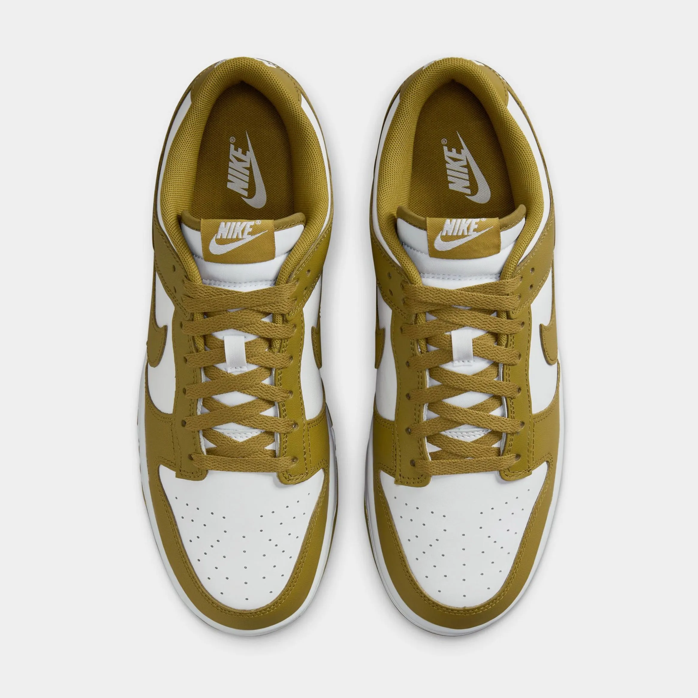 Dunk Low Retro Mens Lifestyle Shoes (White/Pacific Moss) Dunk collection