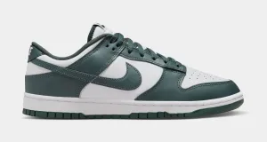 Dunk Low Retro Mens Lifestyle Shoes (White/Vintage Green/White) nike dunk classic design casual sneakers