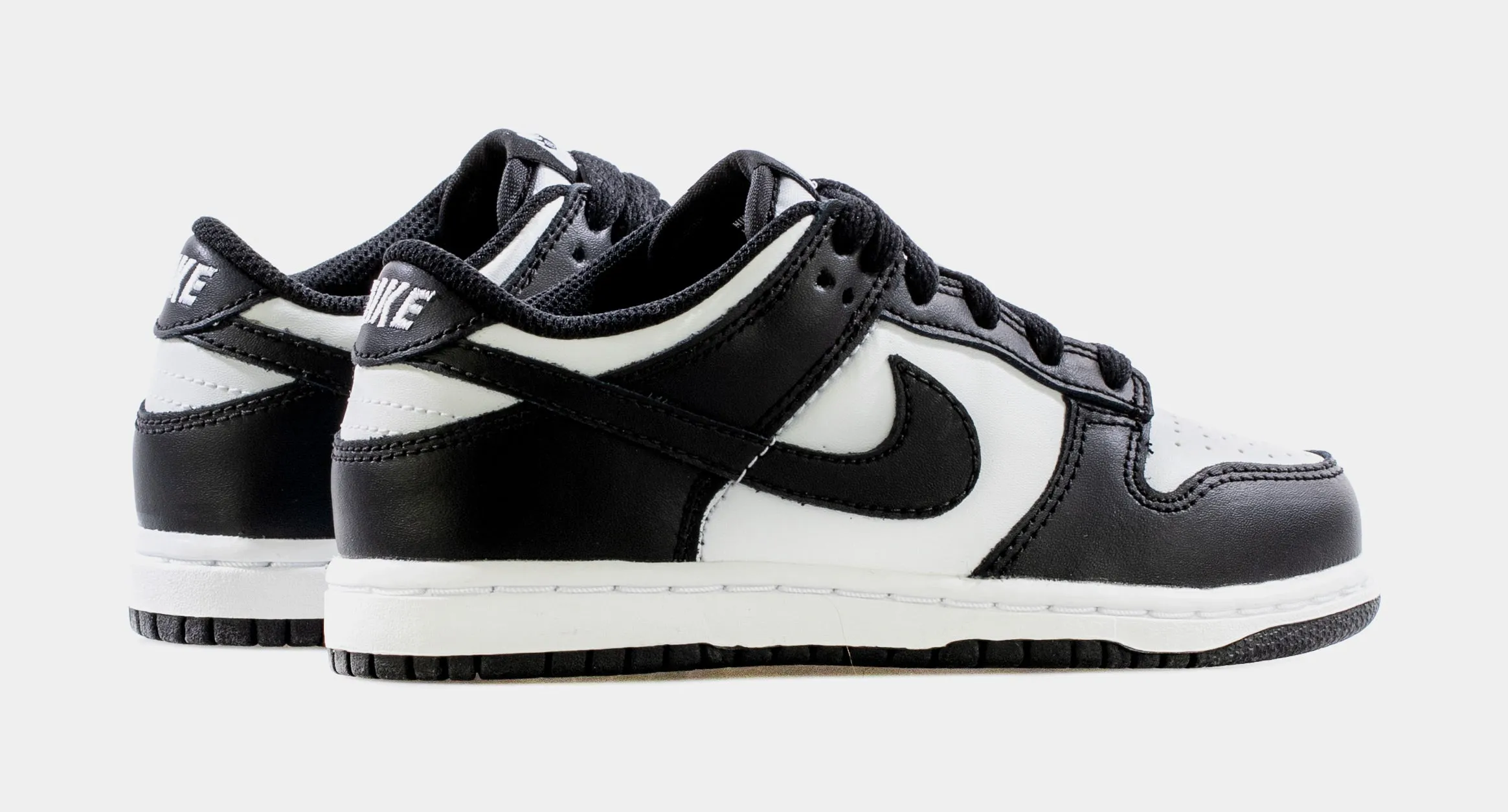 Dunk Low Retro Preschool Lifestyle Shoes (White/Black) Dunk collection