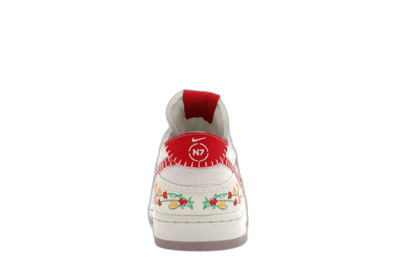 Dunk Low SB Decon N7 Opti Yellow University Red Nike Dunk heritage sneakers