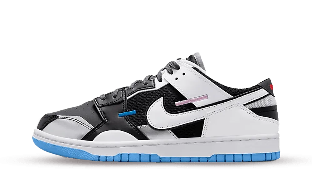 Dunk Low Scrap University Blue White Nike Dunk stylish shoes for sport and street