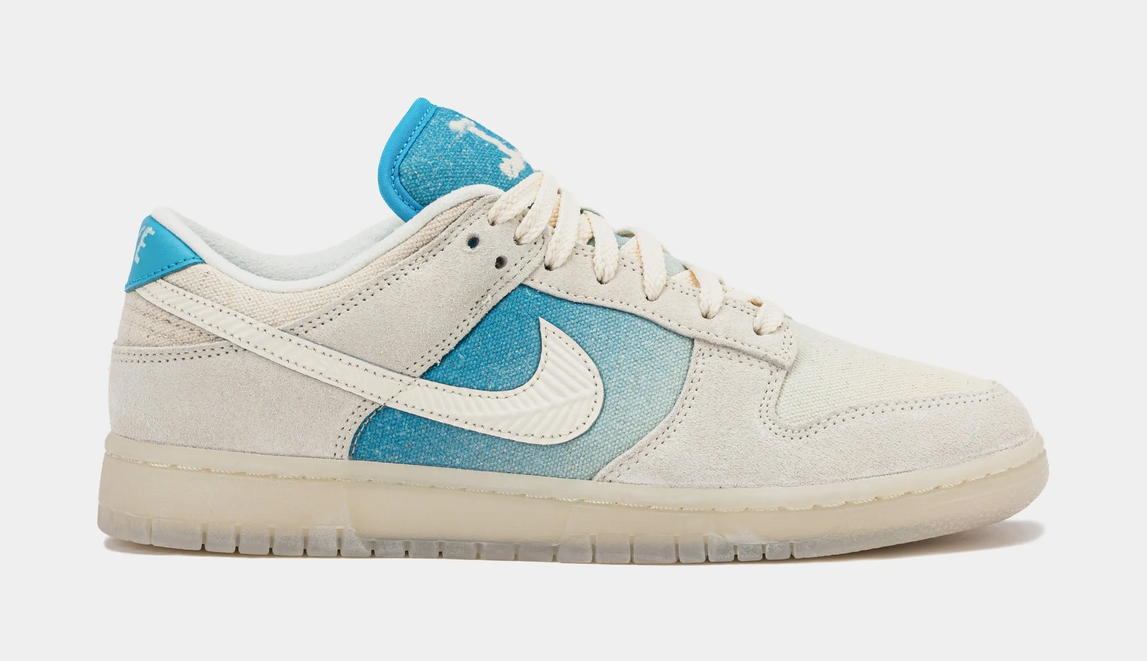 Dunk Low SE LA Mens Lifestyle Shoes (Pale Ivory/Baltic Blue) nike dunk classic design casual sneakers