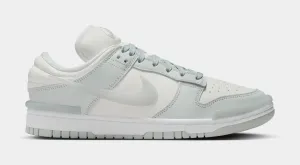Dunk Low Twist Womens Lifestyle Shoes (Light Silver/Sail/White) nike dunk classic design casual sneakers
