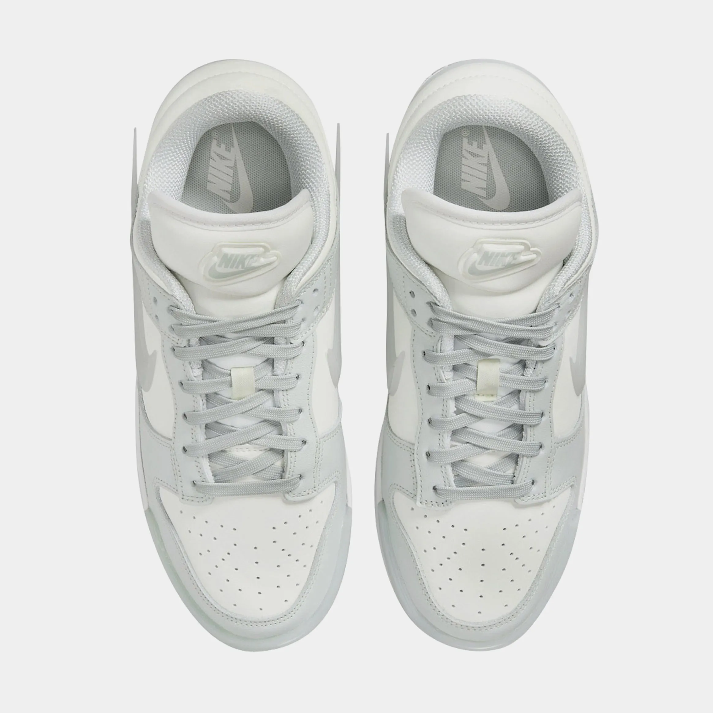 Dunk Low Twist Womens Lifestyle Shoes (Light Silver/Sail/White) Dunk collection