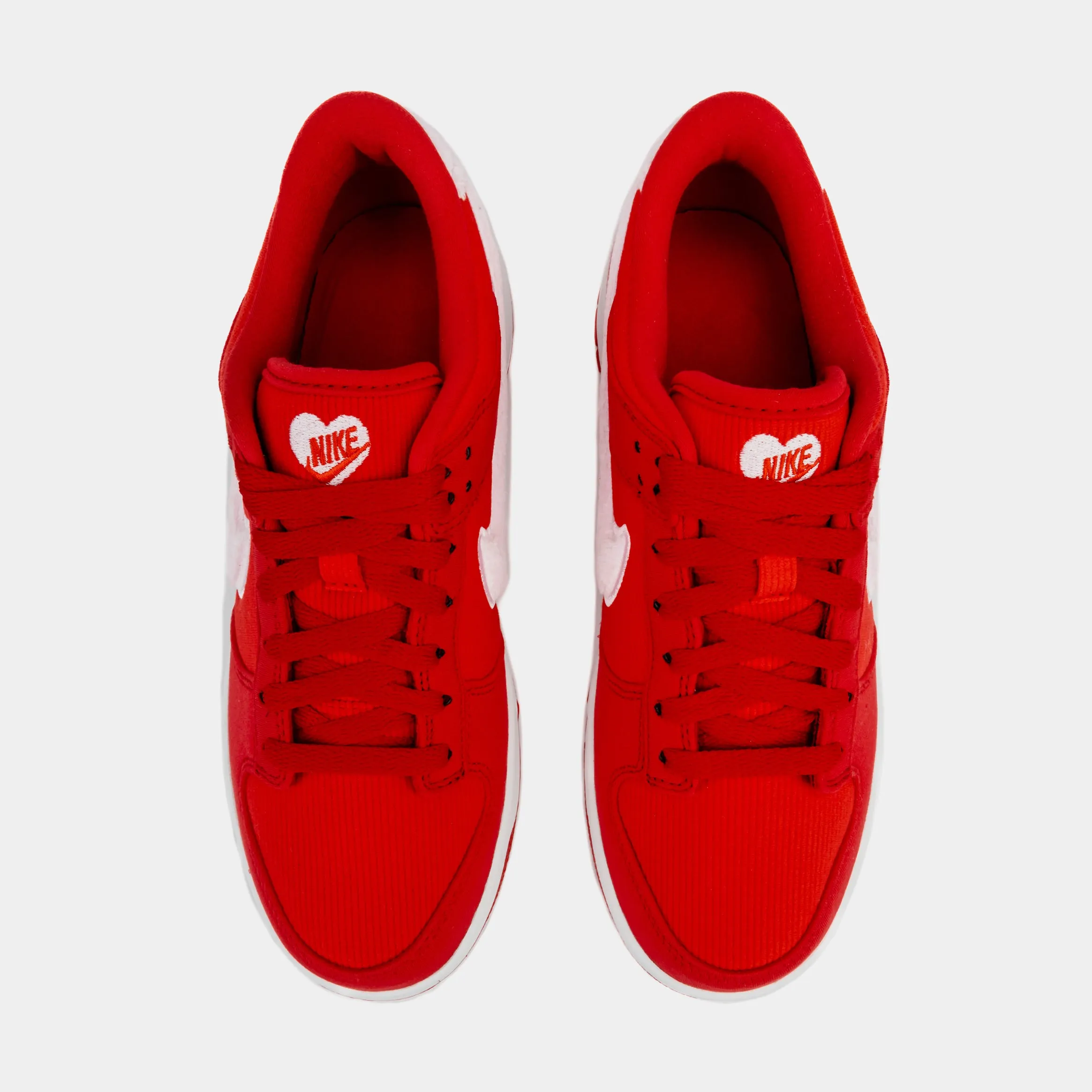 Dunk Low Valentines Day Grade School Lifestyle Shoes (Fire Red/Light Crimson/White/Pink Foam) Dunk collection