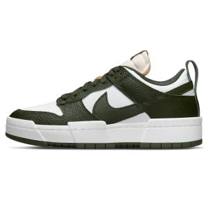 Dunk Low Wmns Disrupt 'Dark Green' Nike Dunk casual shoes with iconic low-top shape