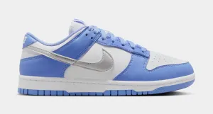 Dunk Low Womens Basketball Shoes (Royal Pulse/White/Metallic Silver) nike dunk classic design casual sneakers