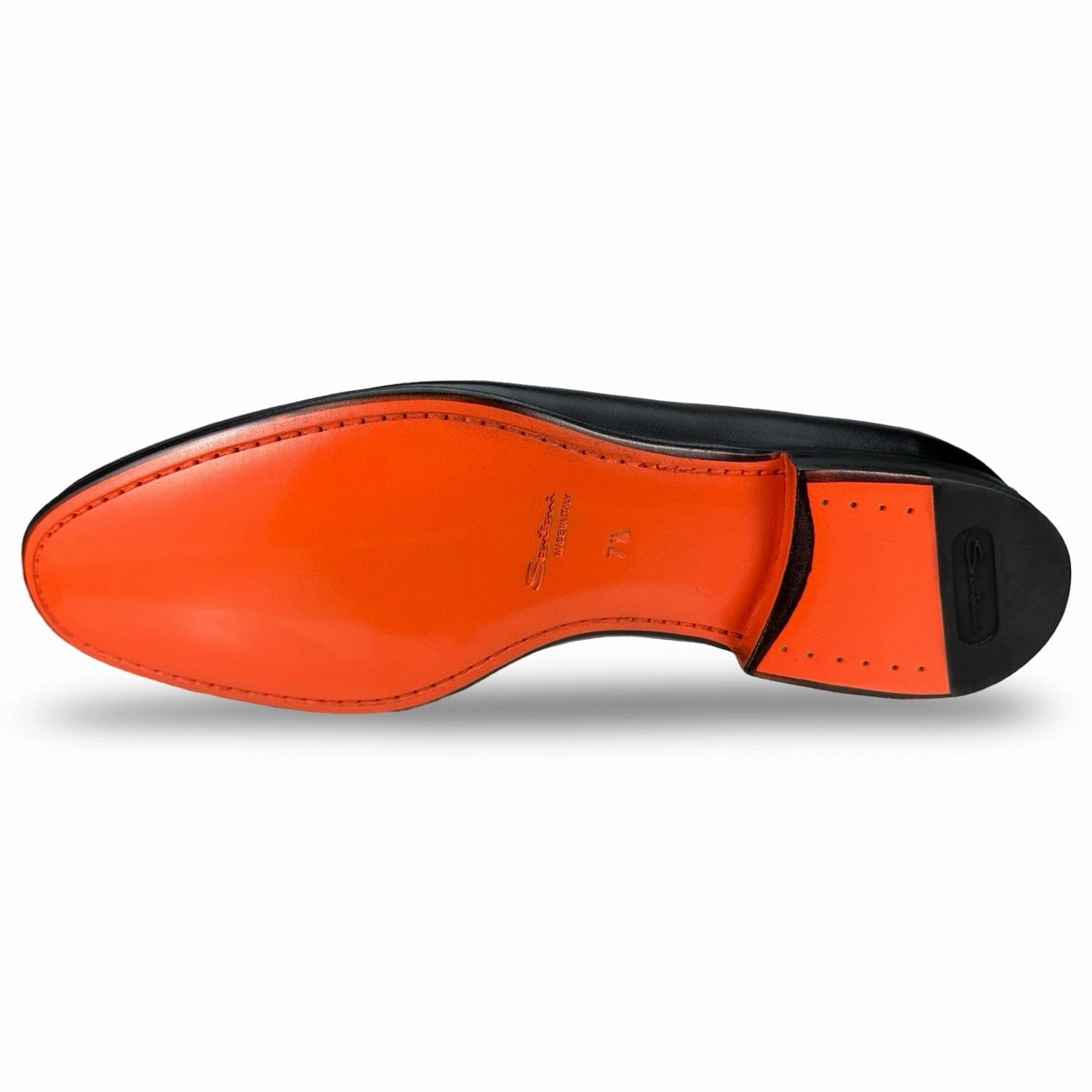 Edvin Dress Penny Loafer Santoni handcrafted leather footwear