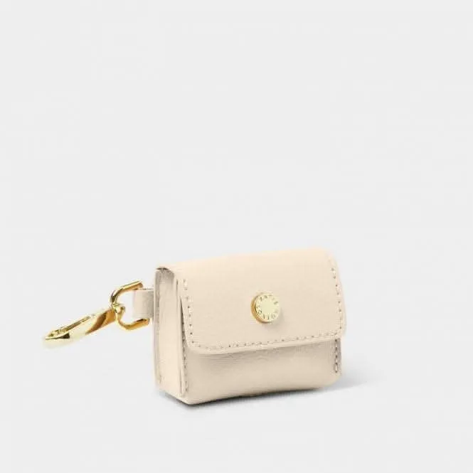 Eggshell Evie Clip On Airpod Case KLB2886 Katie Loxton Jewelry And Accessories