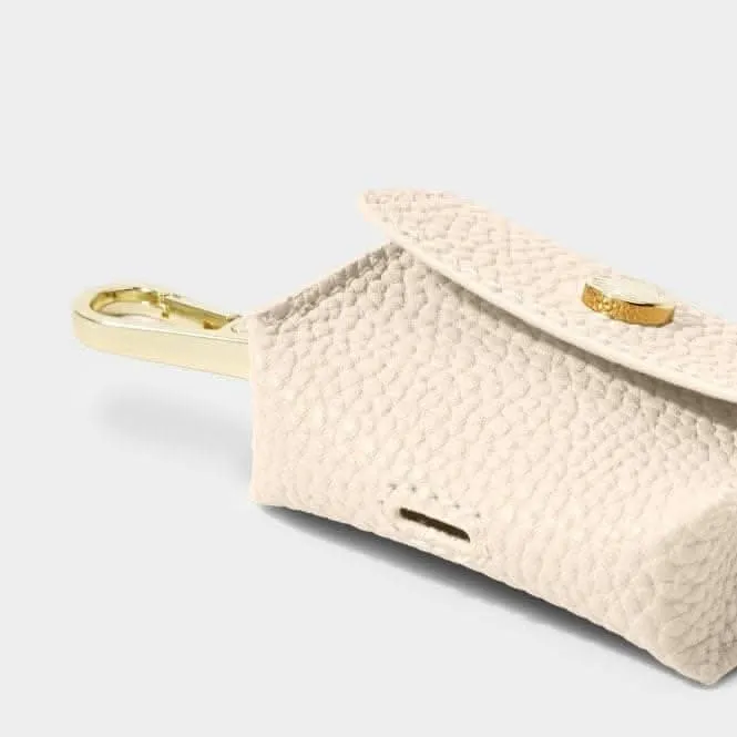 Eggshell Evie Clip On Airpod Case KLB2886 Katie Loxton Jewelry And Accessories