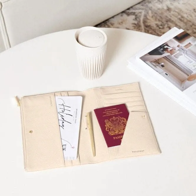 Eggshell Travel Document Holder KLB3030 Katie Loxton Jewelry And Accessories