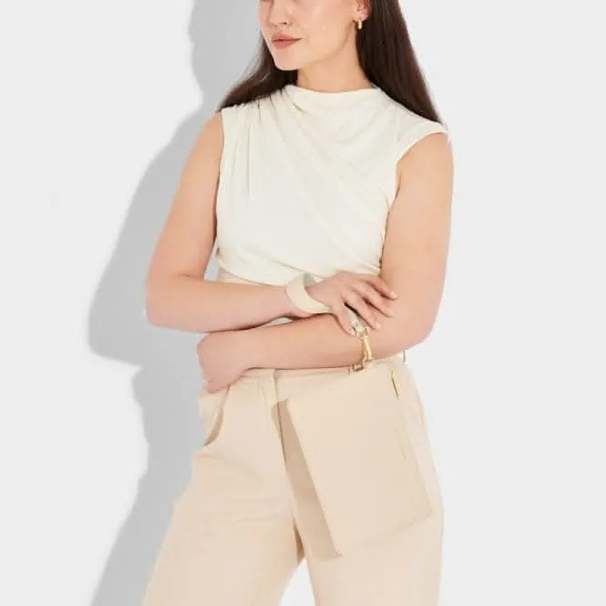 Eggshell Zana Pouch KLB2902 Katie Loxton Jewelry And Accessories