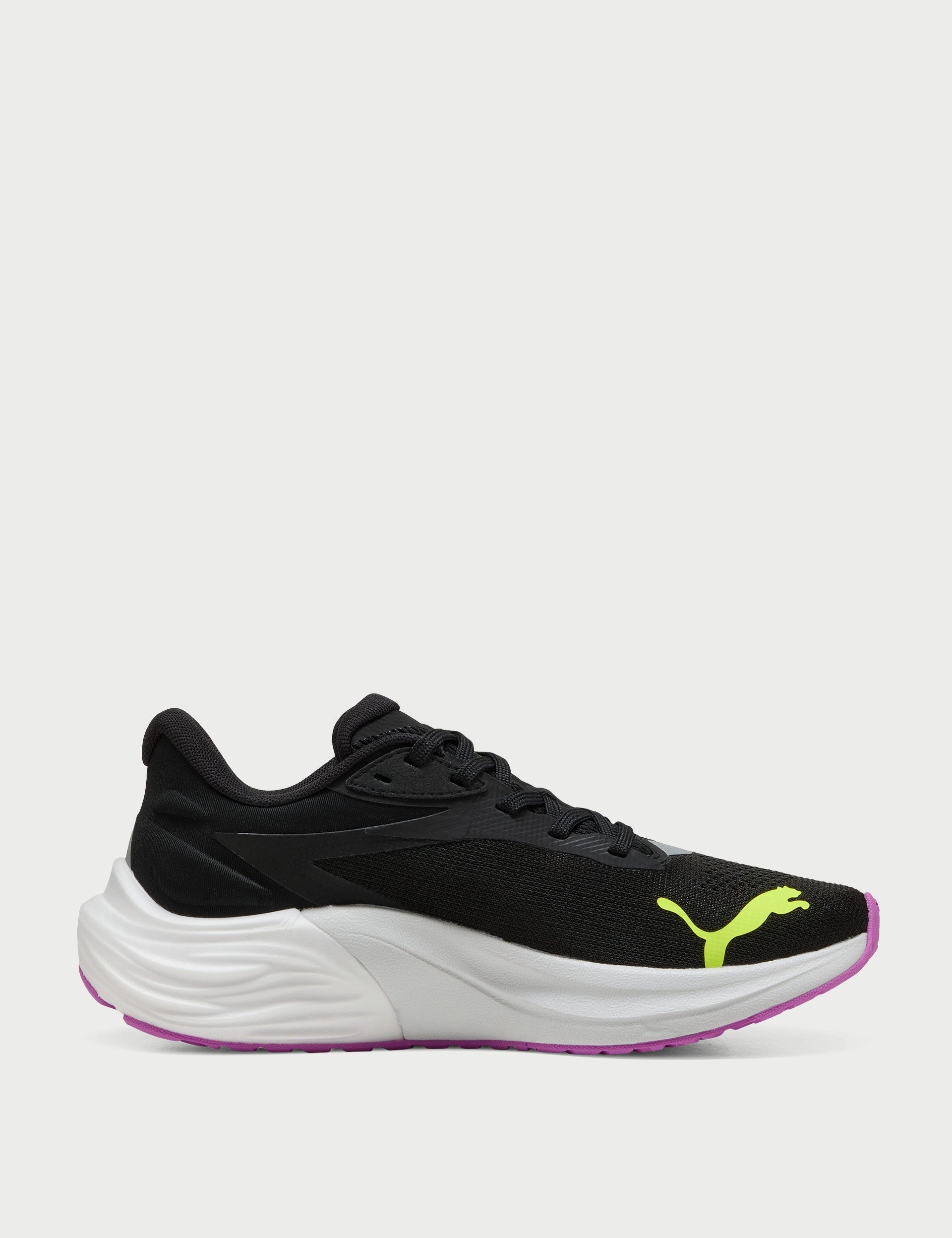 Electrify NITRO 4 Running Shoes - Black/Yellow Alert Puma womens athletic shoes with modern design
