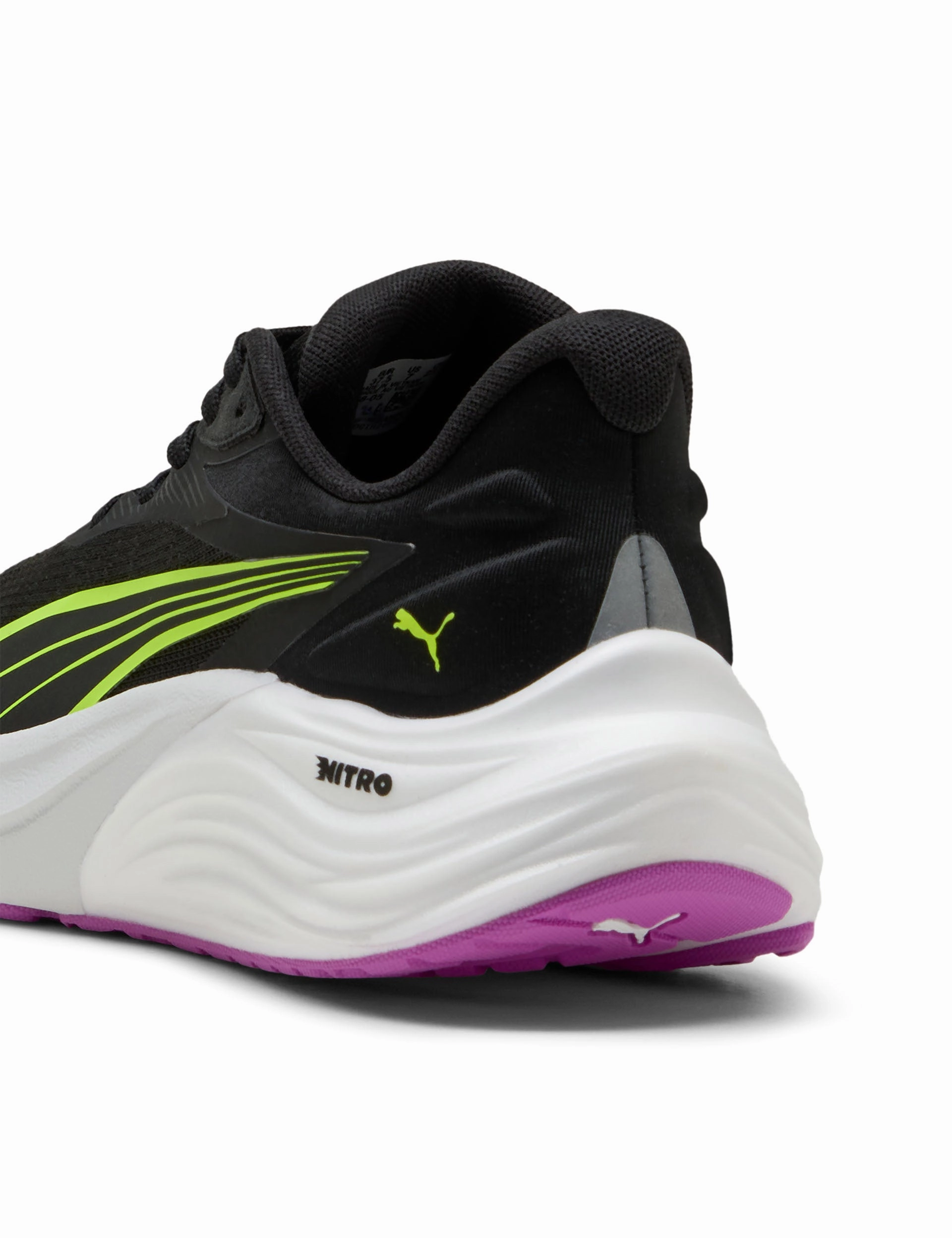Electrify NITRO 4 Running Shoes - Black/Yellow Alert Puma women's stylish sport footwear