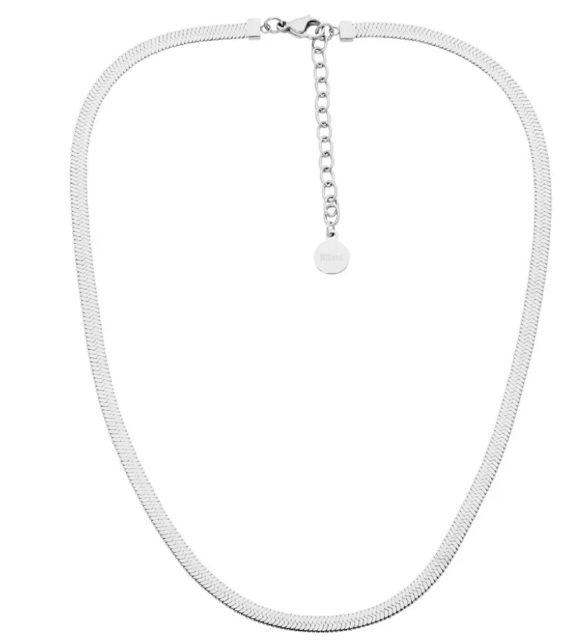 Ellani Collections Jewellerys 4mm Herringbone Chain - 3 colours