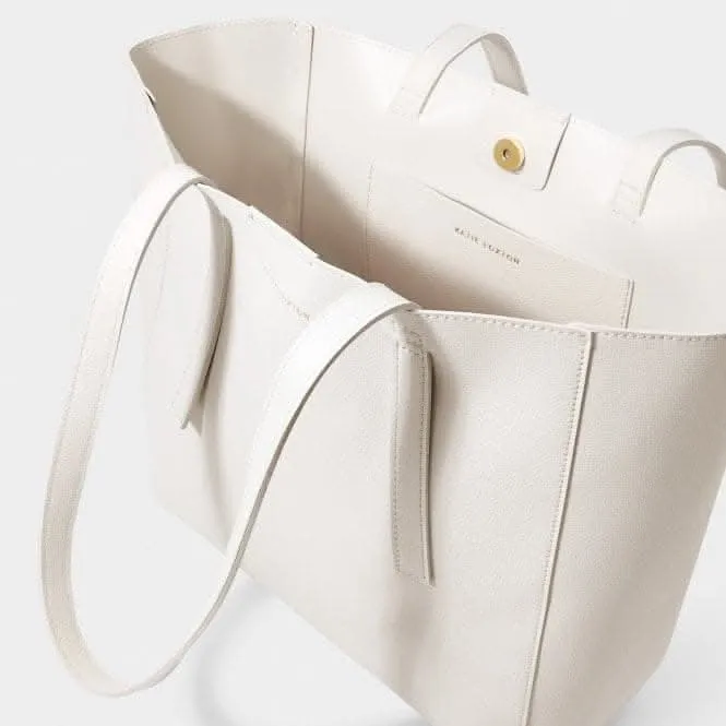 Emmy Tote Bag in Off White KLB2592 Katie Loxton Jewelry And Accessories