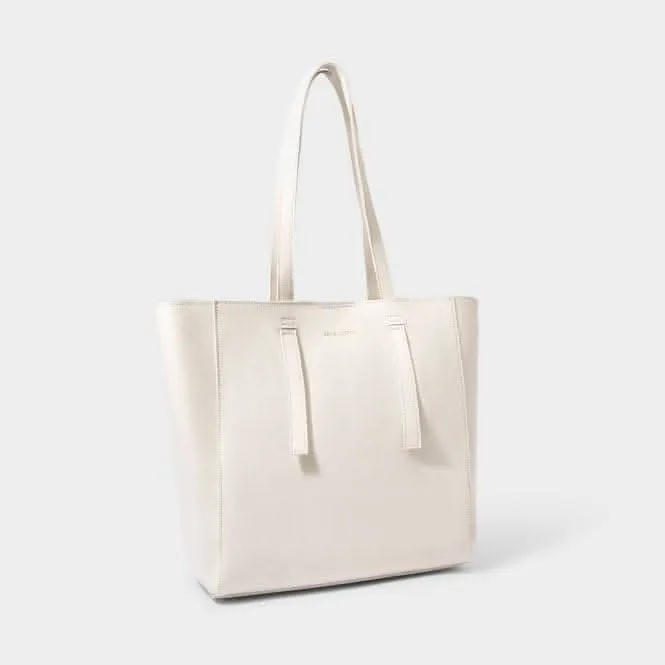 Emmy Tote Bag in Off White KLB2592 Katie Loxton Jewelry And Accessories