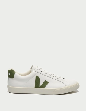 Esplar Leather - White Kiwi Veja womens shoes with sustainable materials