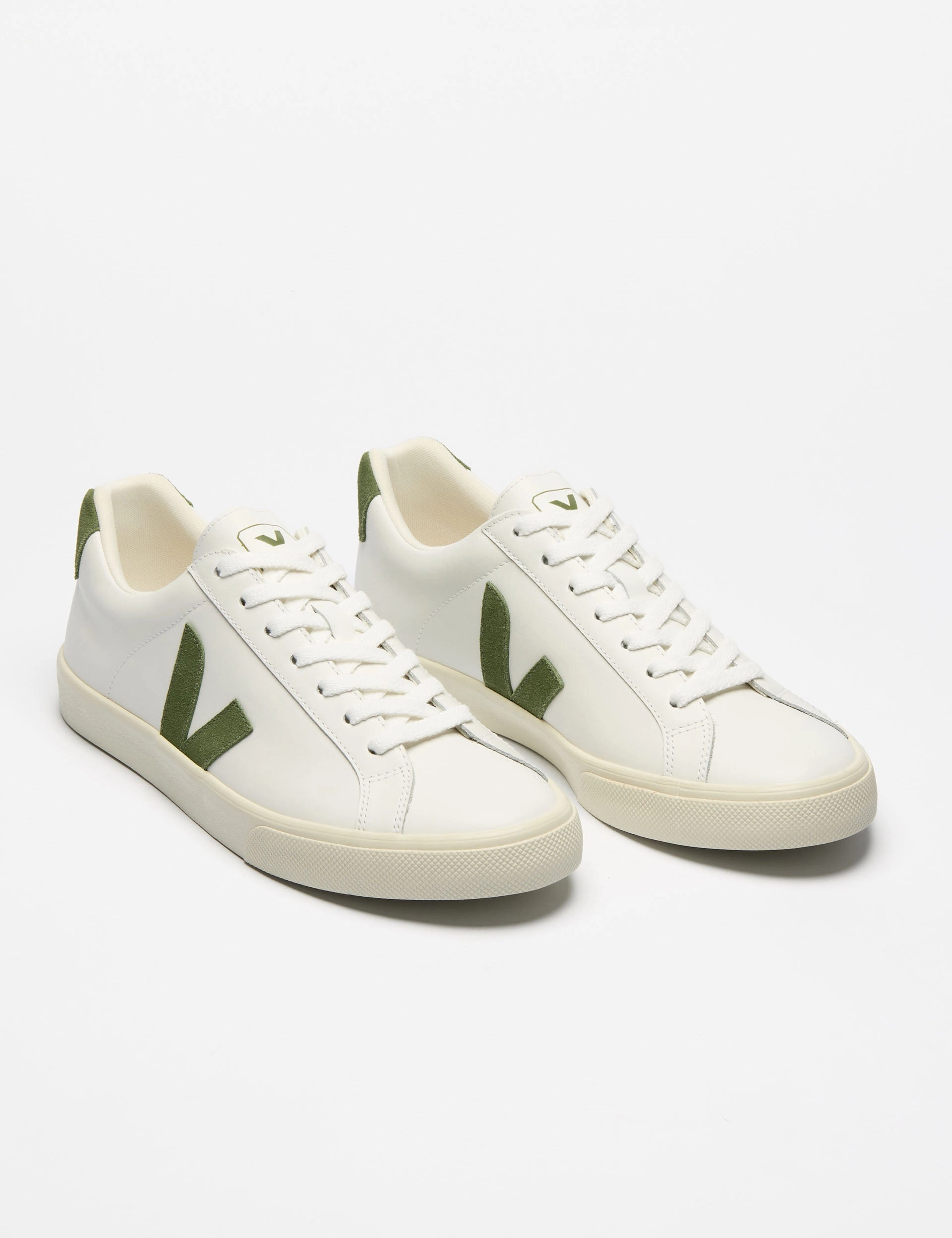 Esplar Leather - White Kiwi Veja women's trendy casual shoes