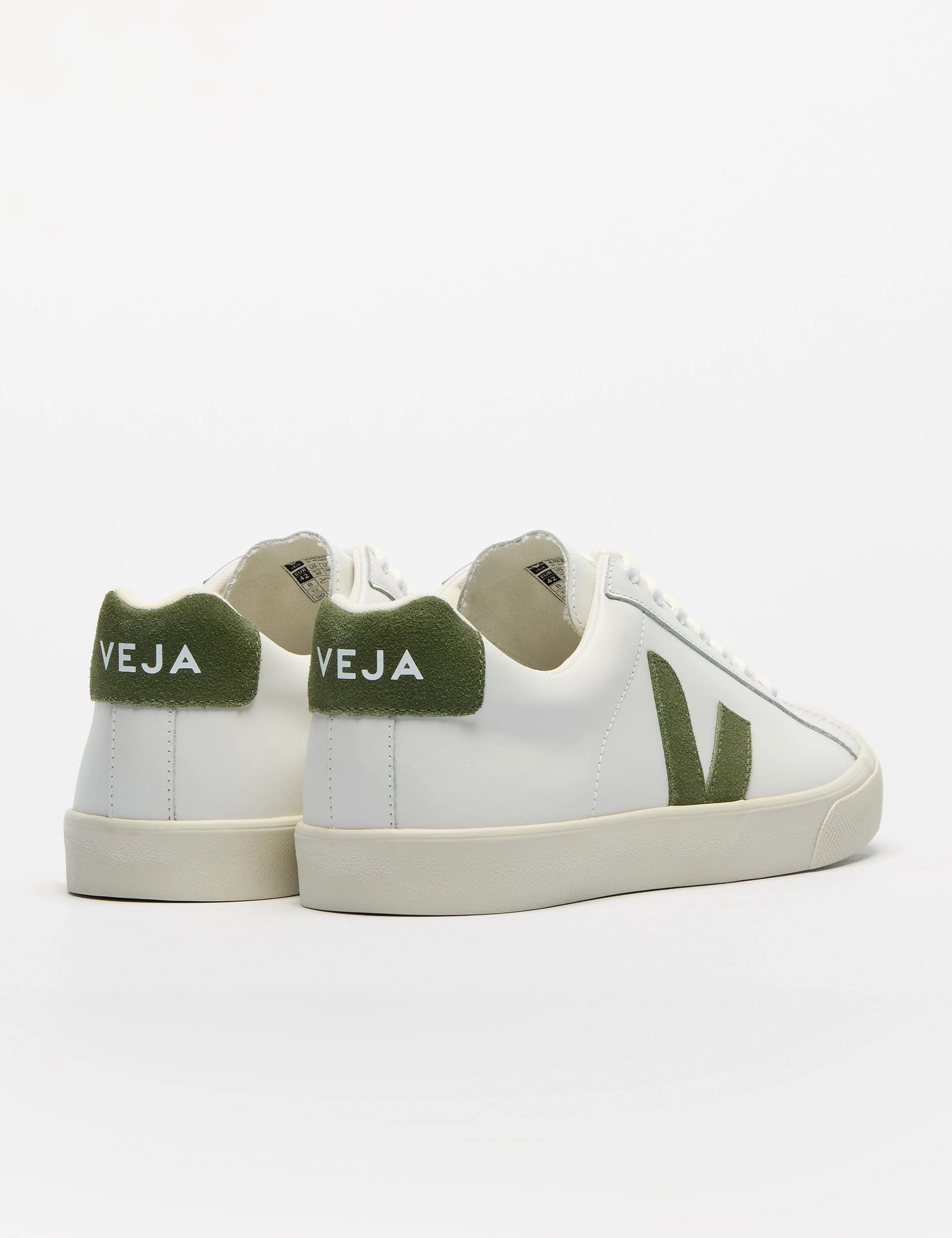 Esplar Leather - White Kiwi Veja women's trendy casual shoes