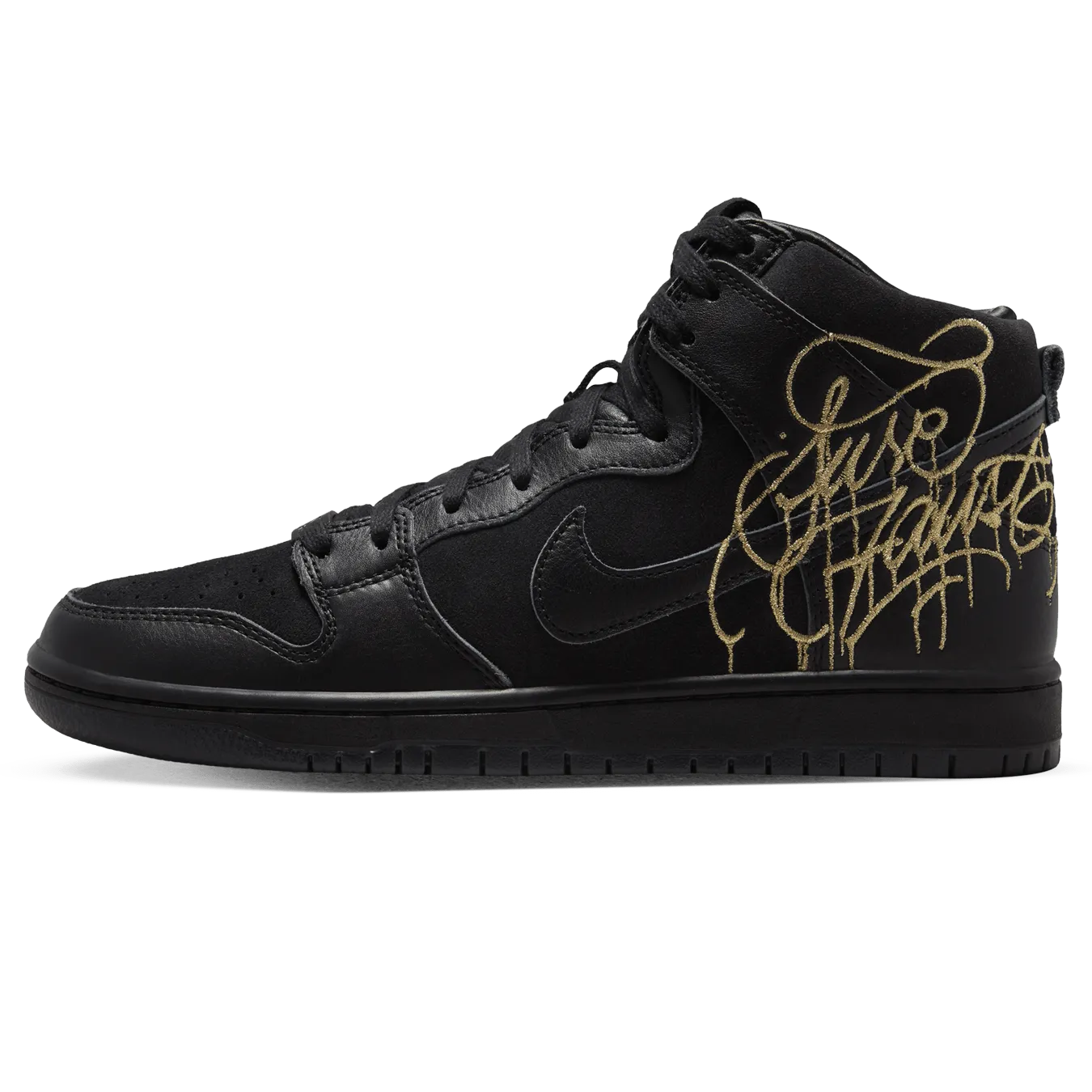 FAUST x Nike Dunk High SB 'The Devil is in The Details' Nike Dunk casual shoes with iconic low-top shape