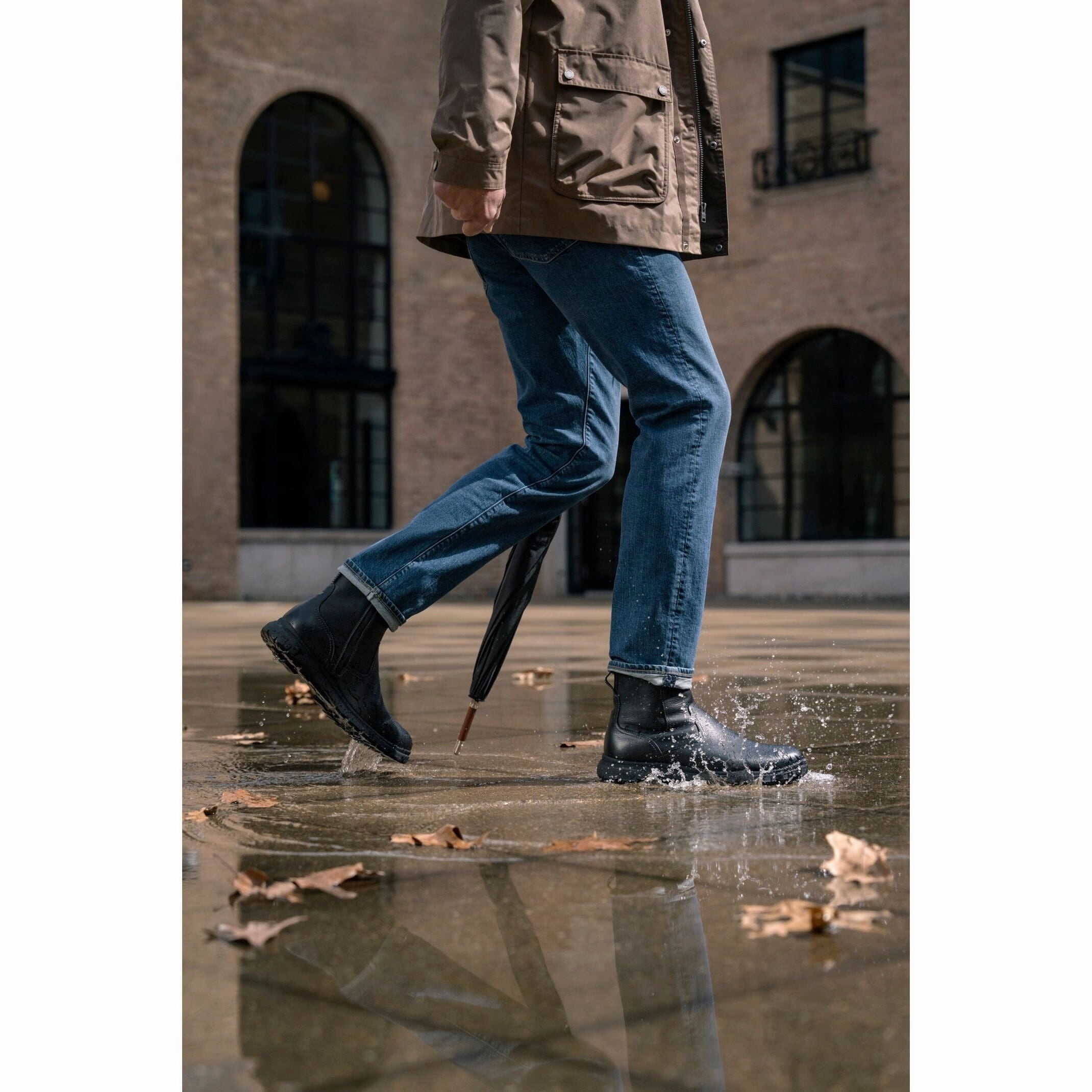 FLORSHEIM LOOKOUT PLAIN TOE SIDE ZIP BOOT Florsheim classic dress shoes