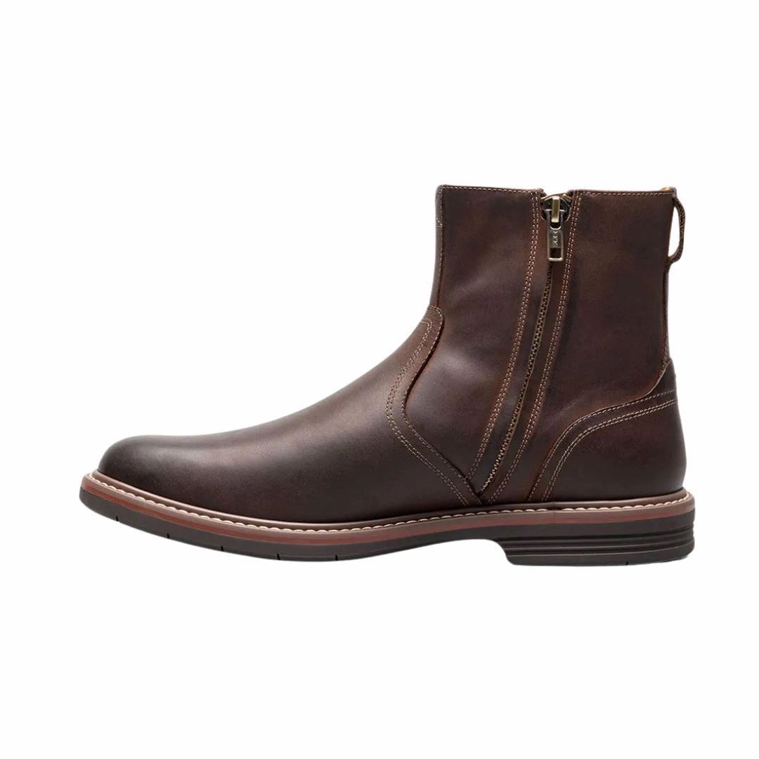 FLORSHEIM NORWALK PLAIN TOE SIDE ZIP BOOT MEDIUM AND WIDE Florsheim classic dress shoes