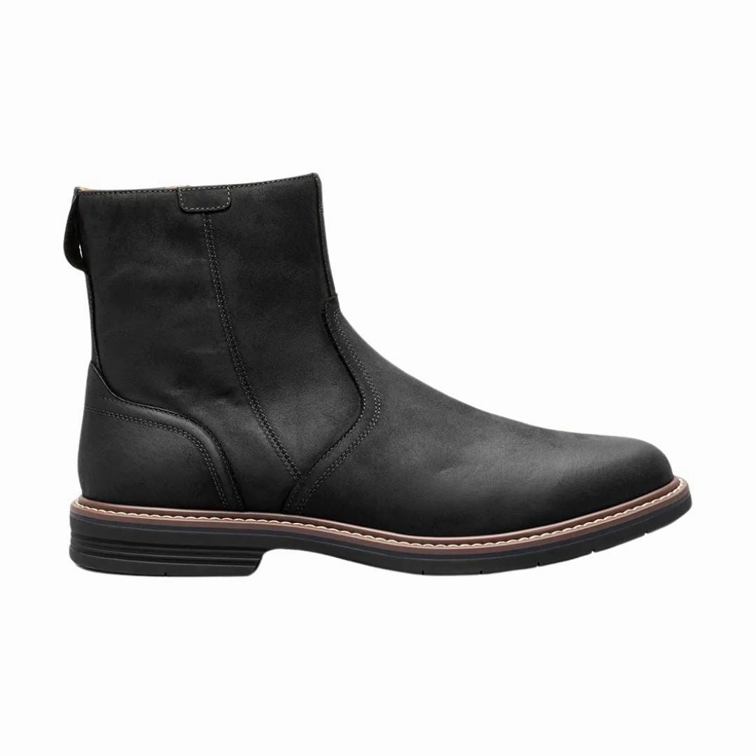 FLORSHEIM NORWALK PLAIN TOE SIDE ZIP BOOT MEDIUM AND WIDE Florsheim classic dress shoes
