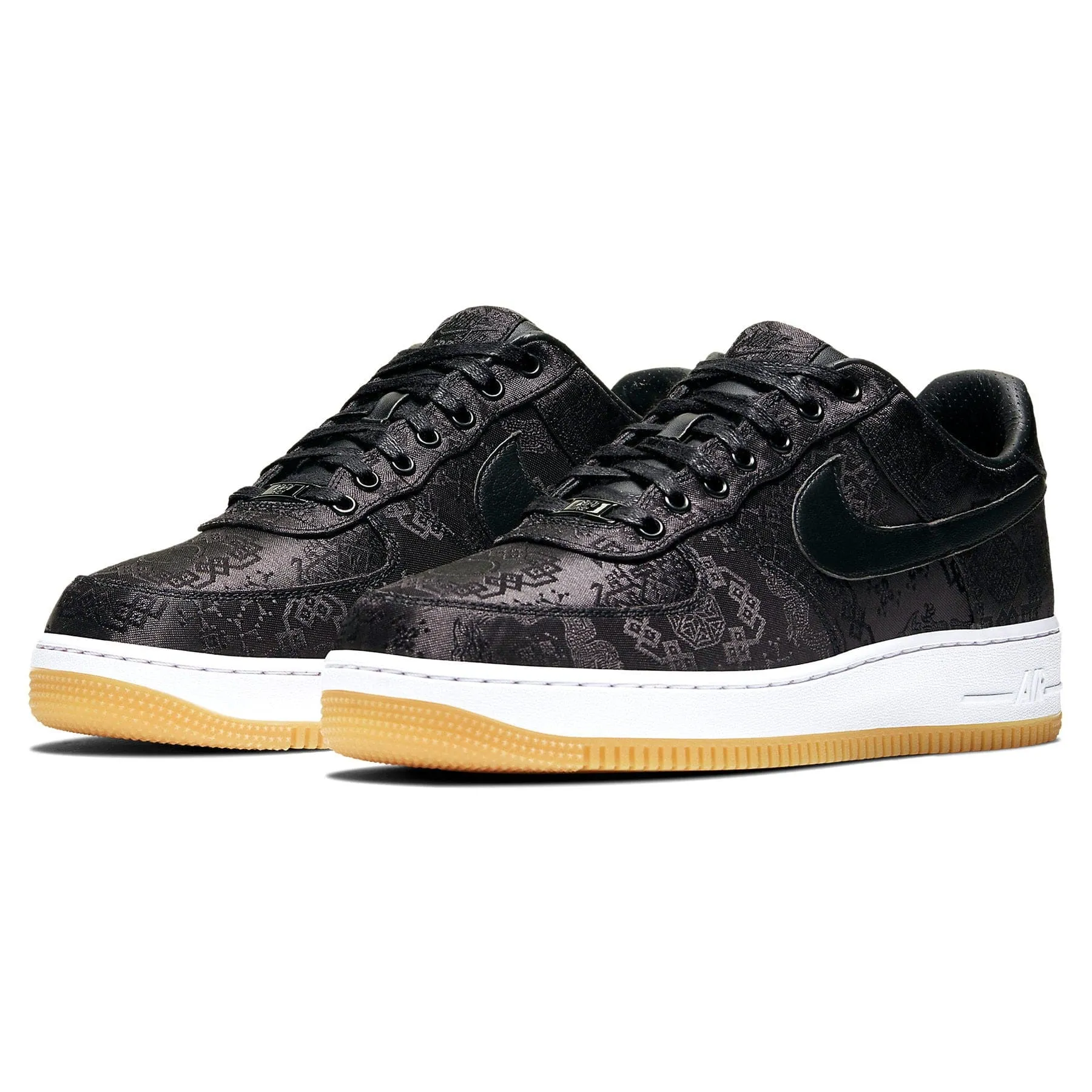 Fragment Design x CLOT x Nike Air Force 1 'Black Silk' Nike Air Force 1 low-top sneakers