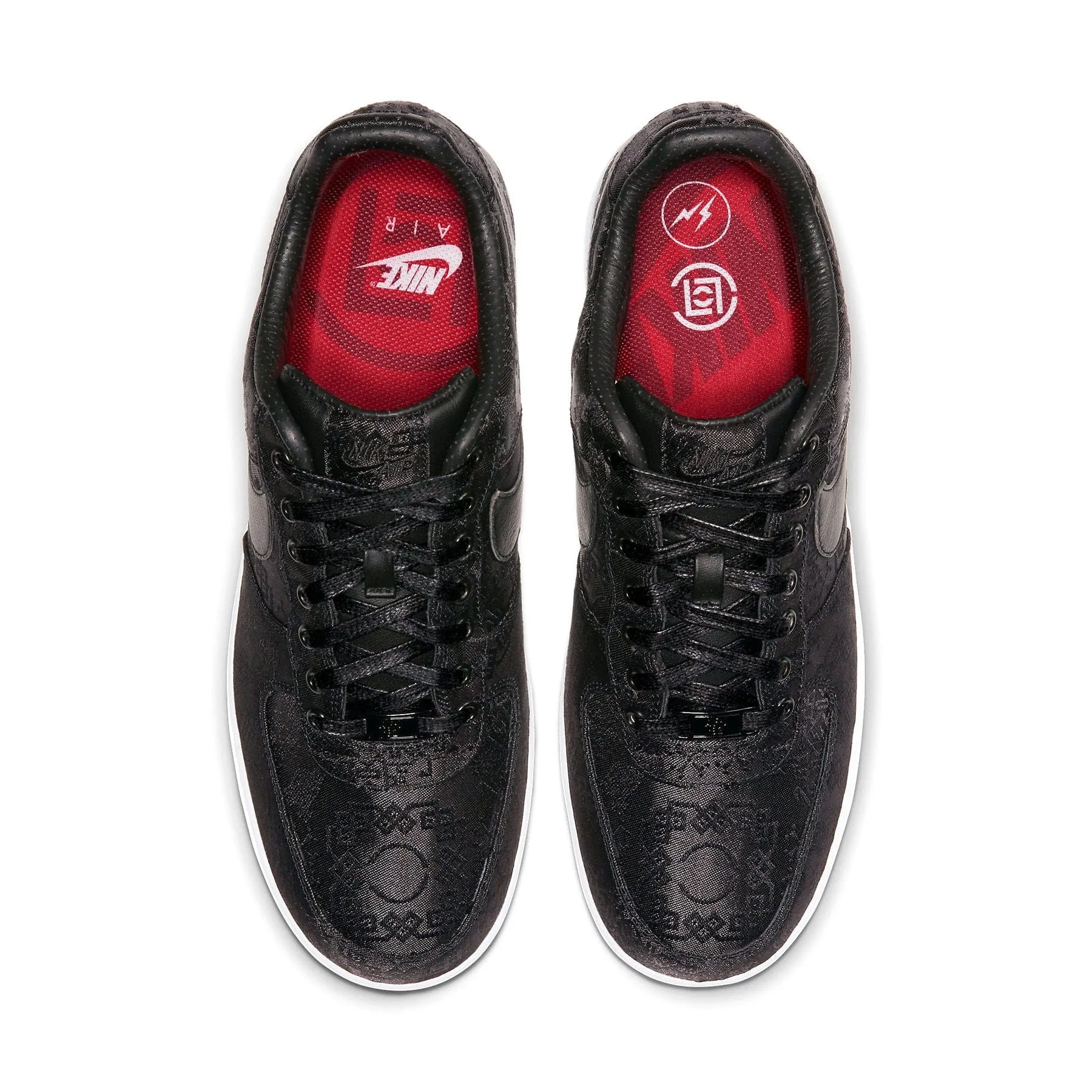 Fragment Design x CLOT x Nike Air Force 1 'Black Silk' Nike Air Force 1 low-top sneakers
