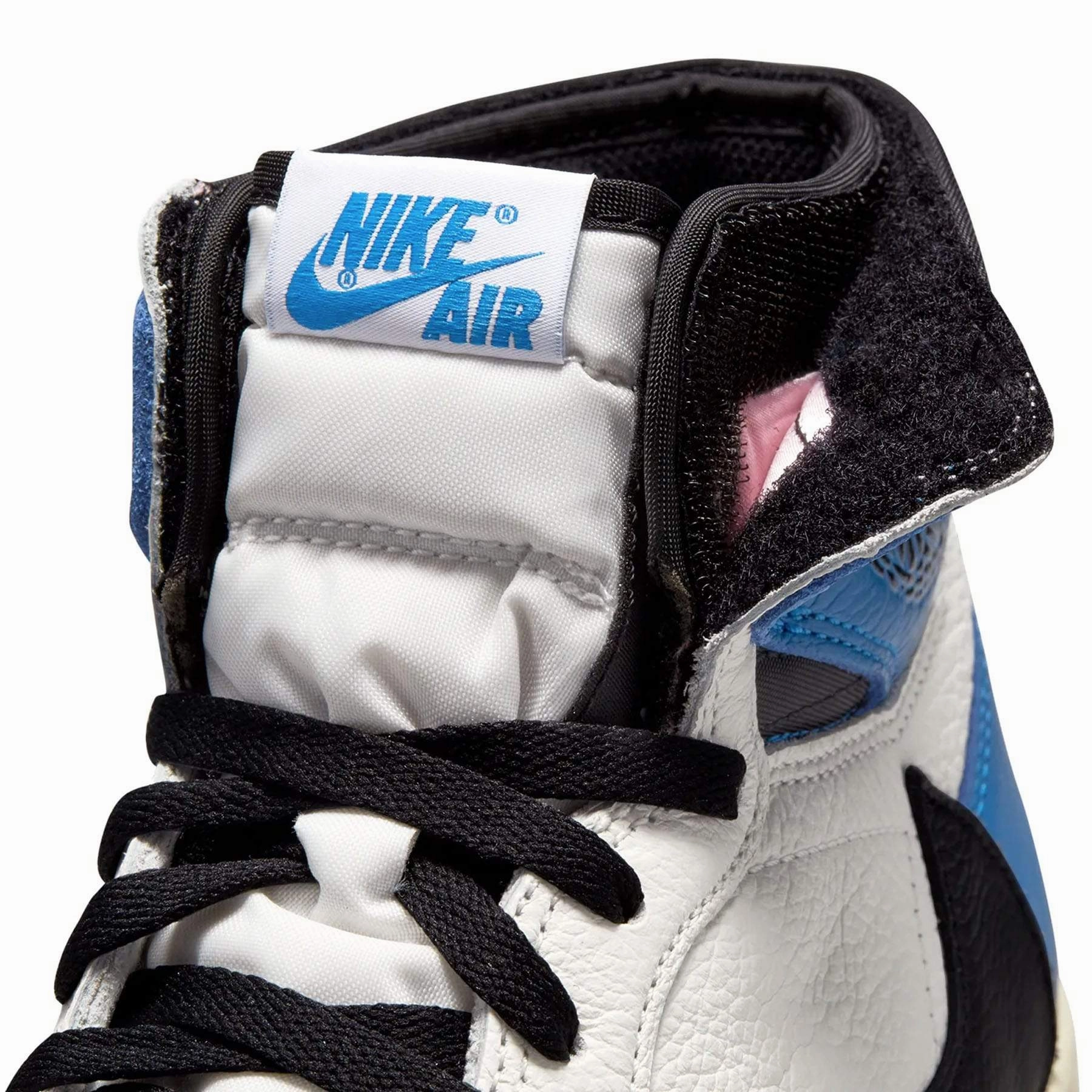 Fragment Design x Travis Scott x Air Jordan 1 Retro High Air Jordan 1 vintage style sneakers