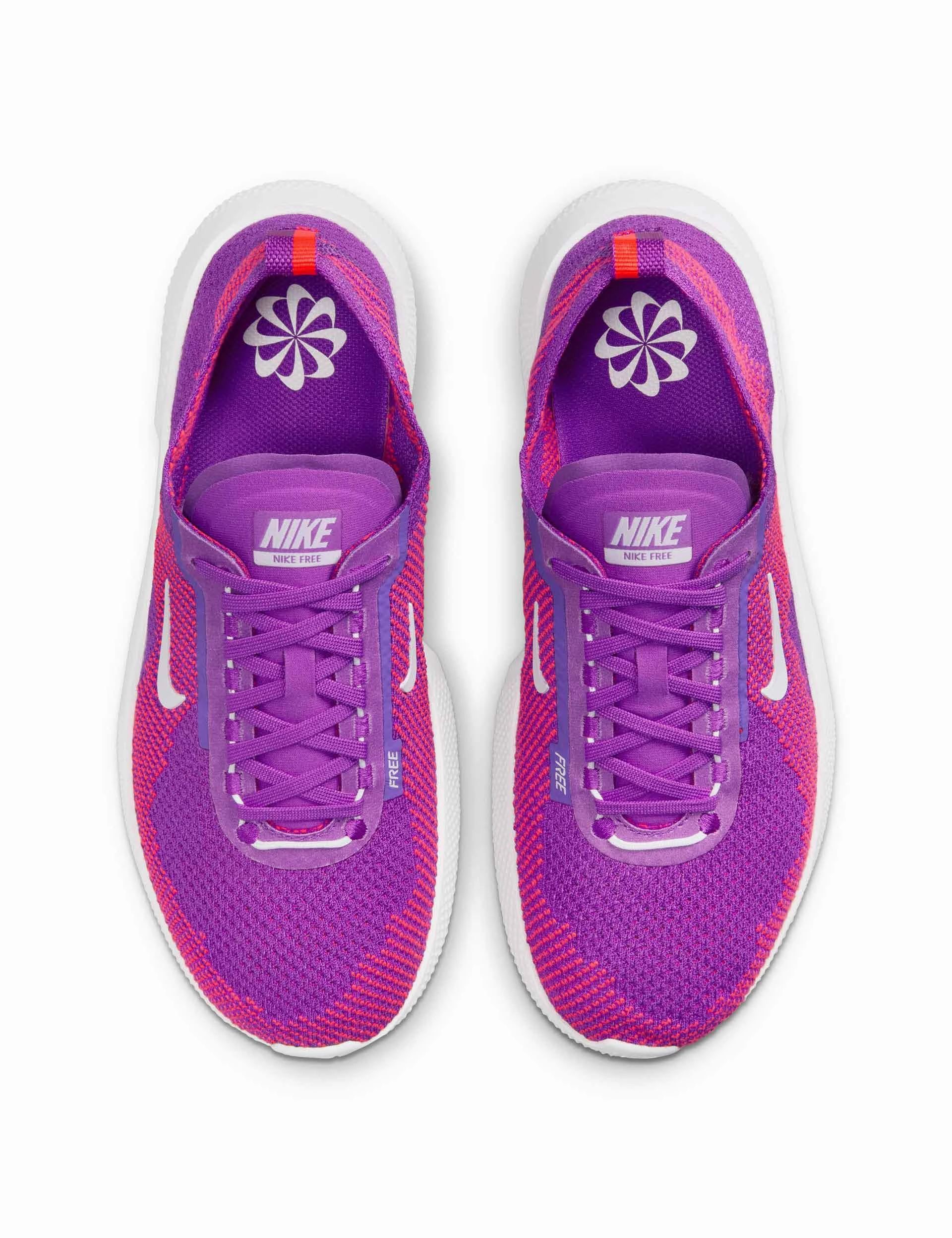 Free 2025 Shoes - Vivid Purple/White/Bright Crimson Nike women's stylish athletic footwear