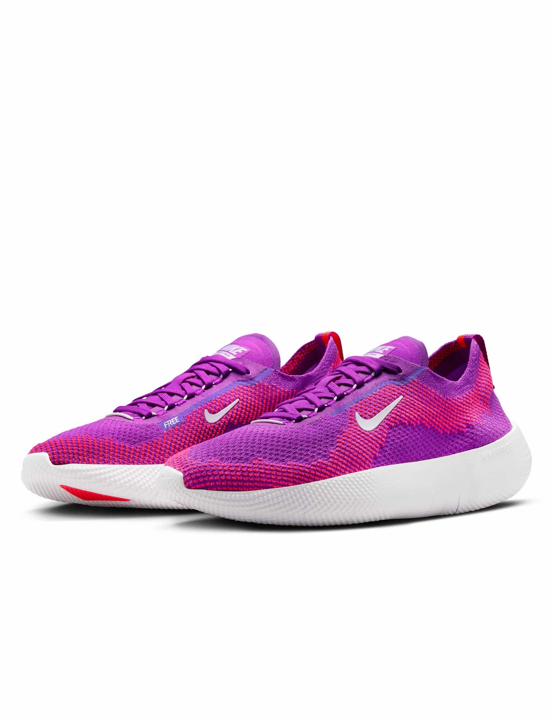 Free 2025 Shoes - Vivid Purple/White/Bright Crimson Nike women's stylish athletic footwear