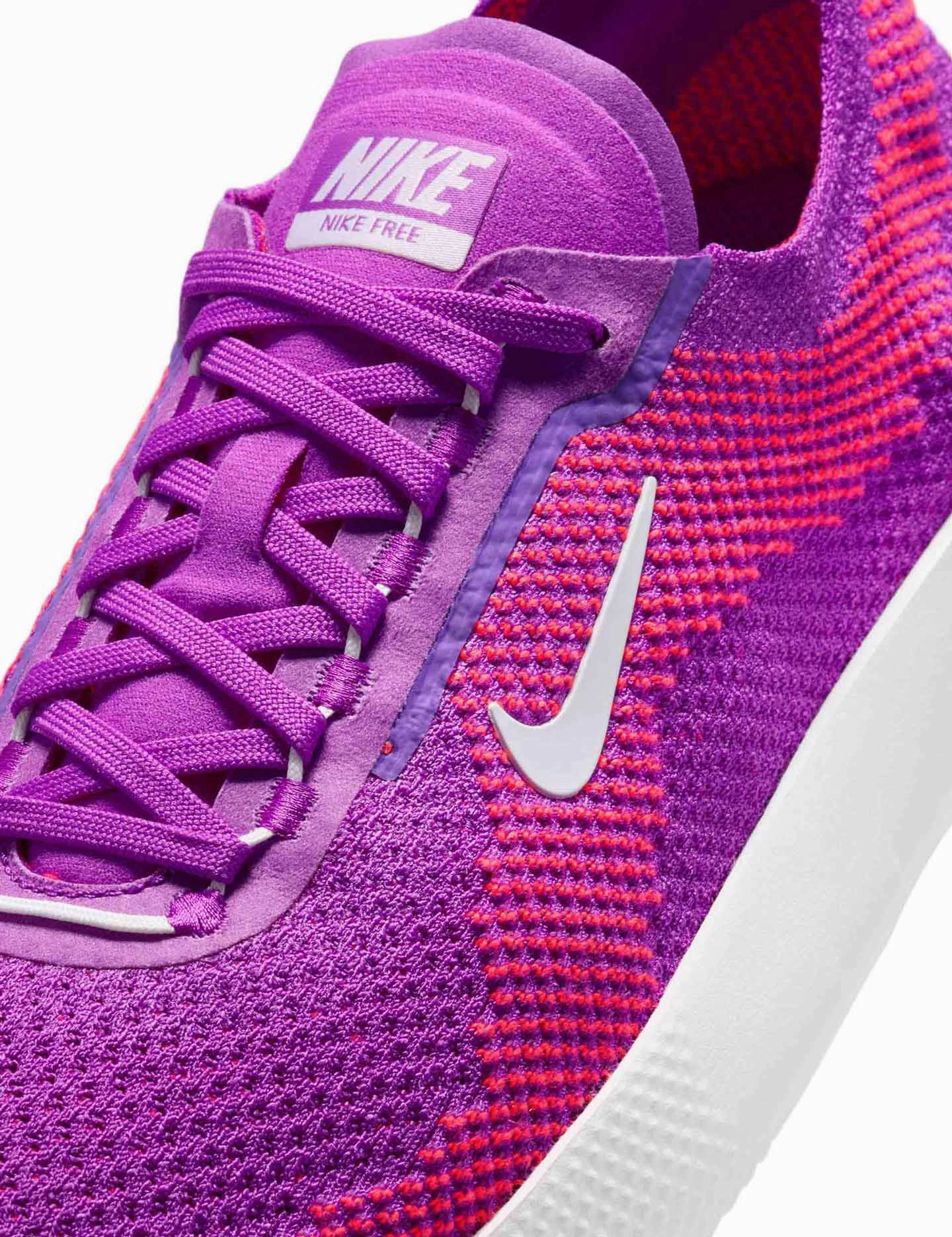 Free 2025 Shoes - Vivid Purple/White/Bright Crimson Nike women's stylish athletic footwear
