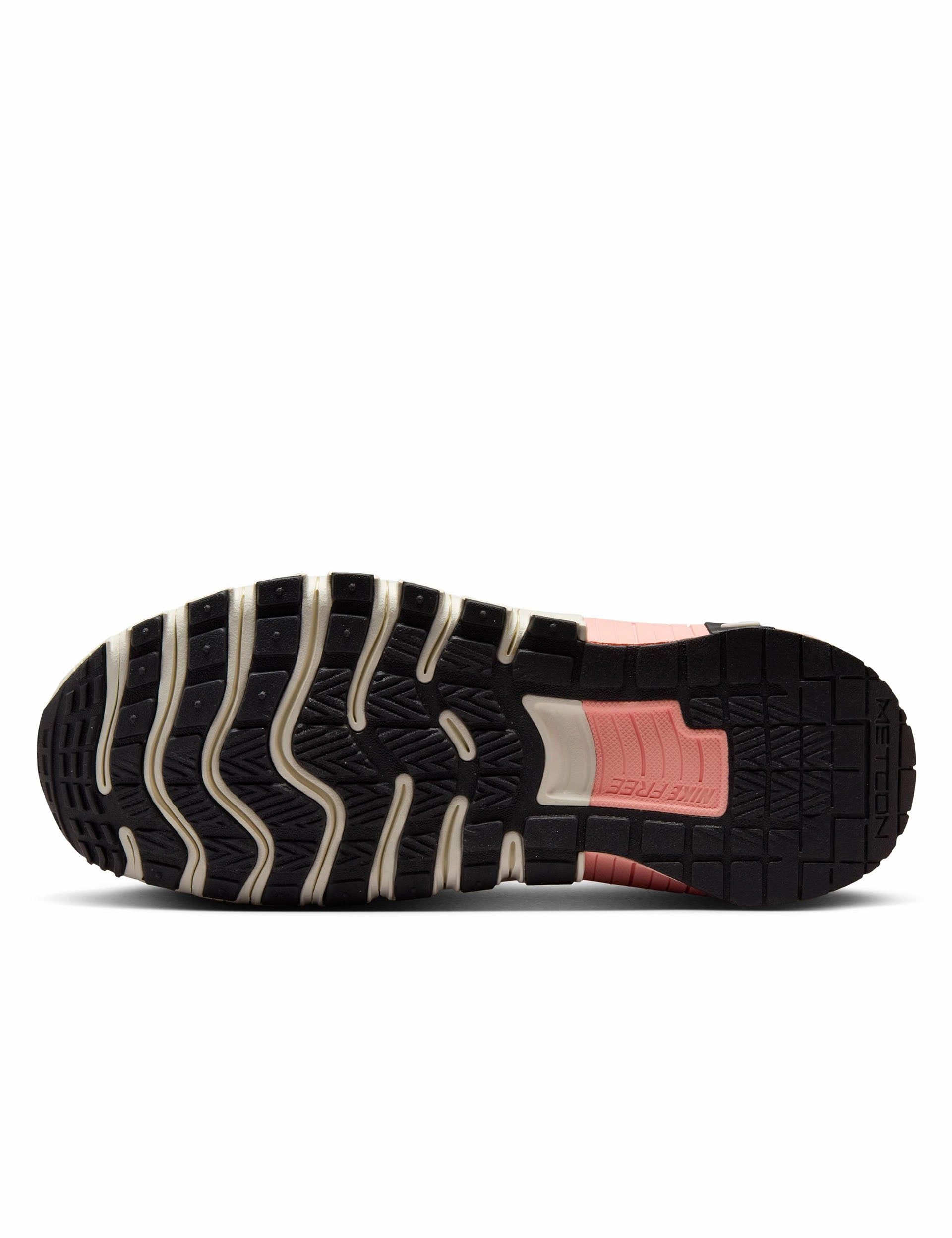 Free Metcon 6 AMP Shoes - Washed Coral/Black/Sail Nike women's stylish athletic footwear