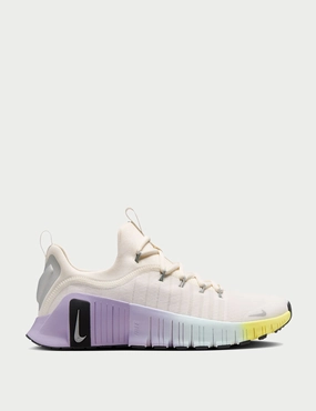 Free Metcon 6 SE Shoes - Phantom/Black/Hydrangeas/Metallic Silver Nike womens shoes with sleek design