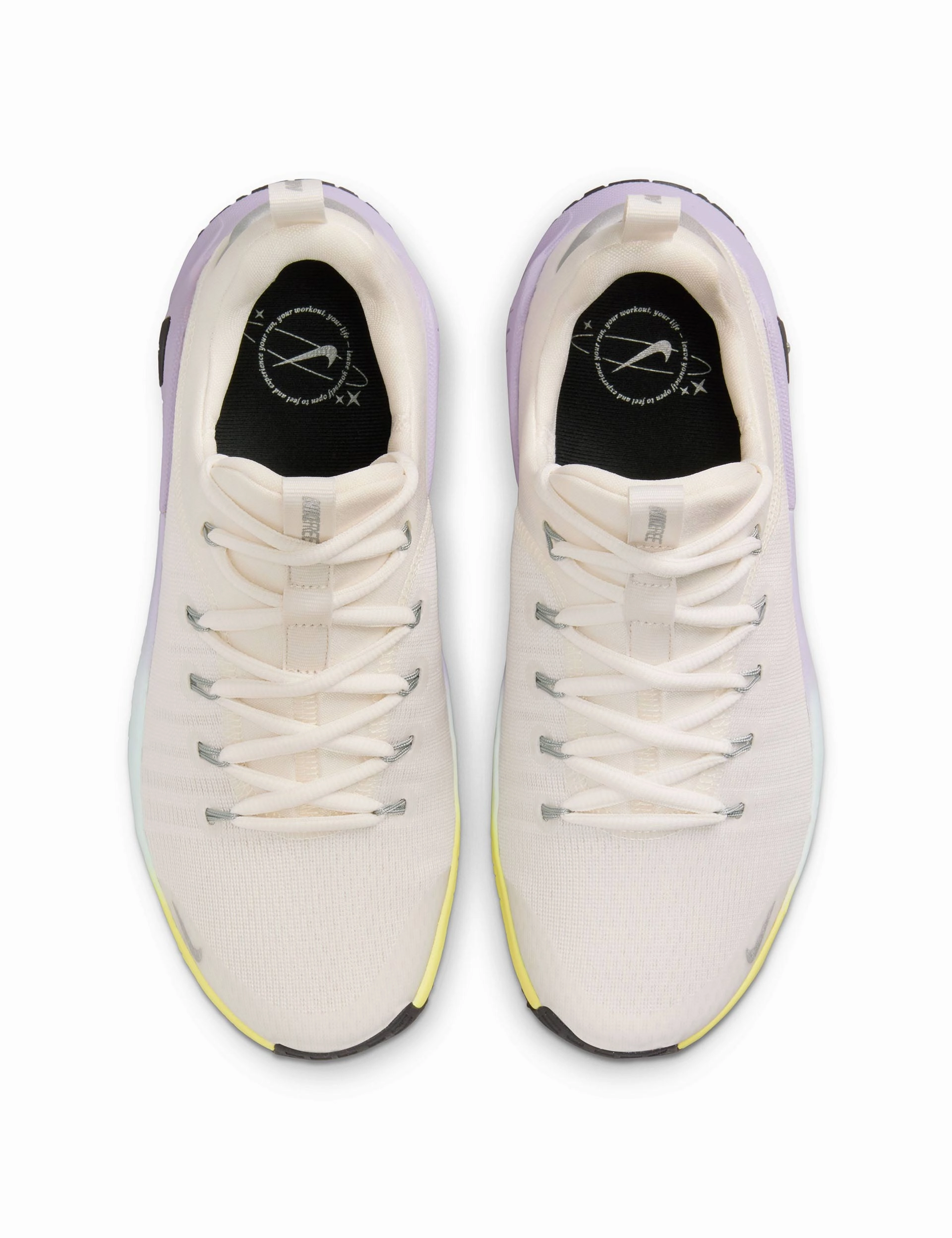 Free Metcon 6 SE Shoes - Phantom/Black/Hydrangeas/Metallic Silver Nike women's stylish athletic footwear
