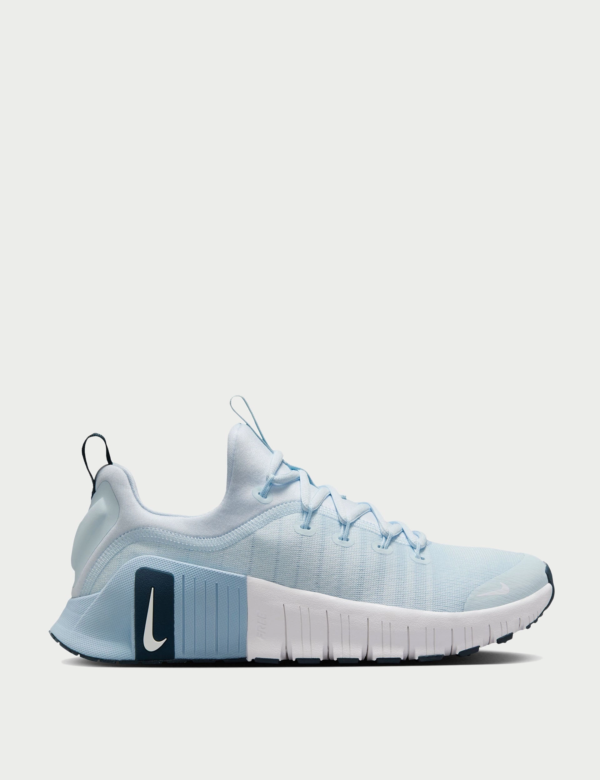 Free Metcon 6 Shoes - Blue Tint/Armory Navy/Light Armory Blue/White Nike womens shoes with sleek design