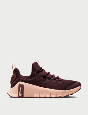 Free Metcon 6 Shoes - Burgundy Crush/Crimson Tint/Dark Pony Nike womens shoes with sleek design