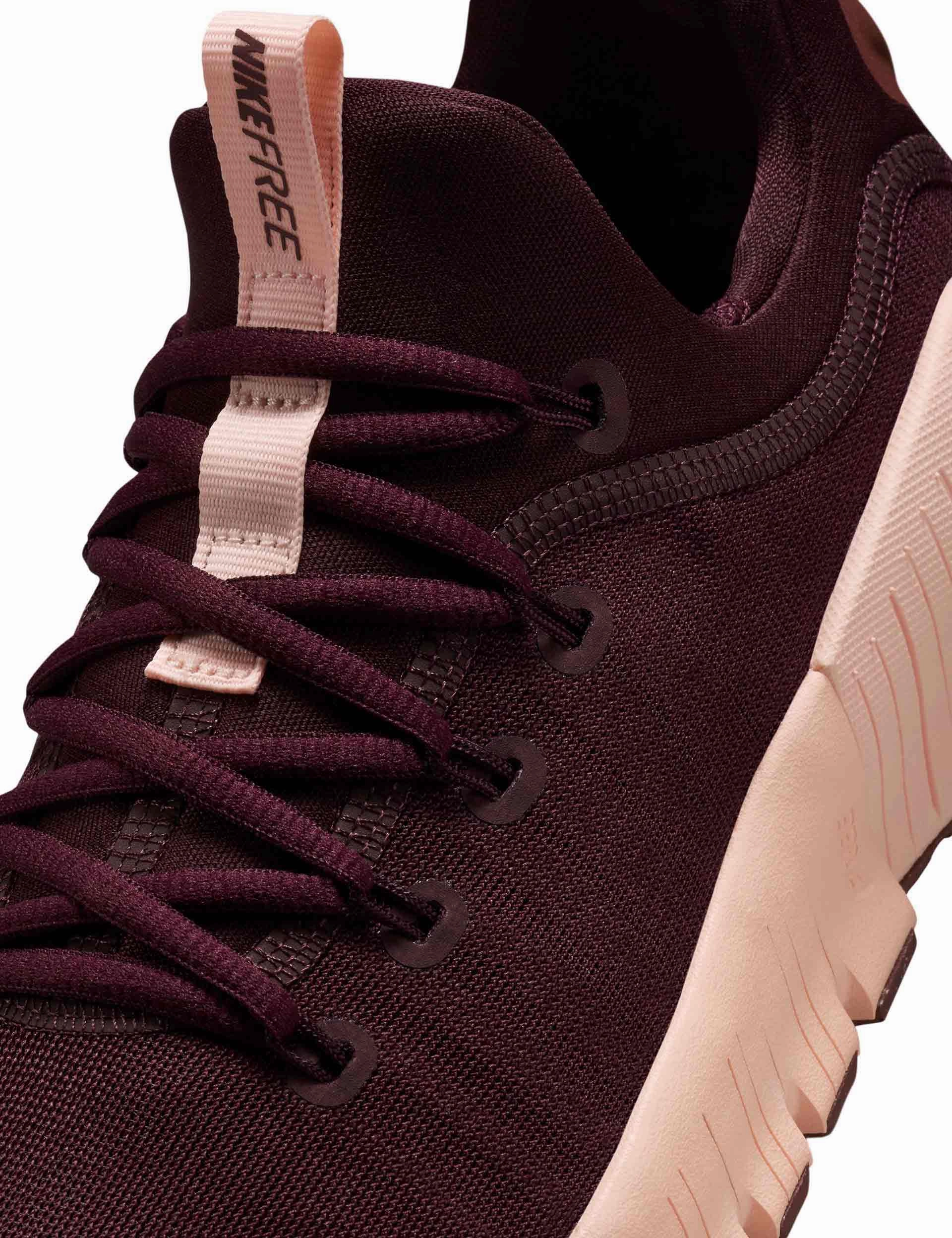 Free Metcon 6 Shoes - Burgundy Crush/Crimson Tint/Dark Pony Nike women's stylish athletic footwear