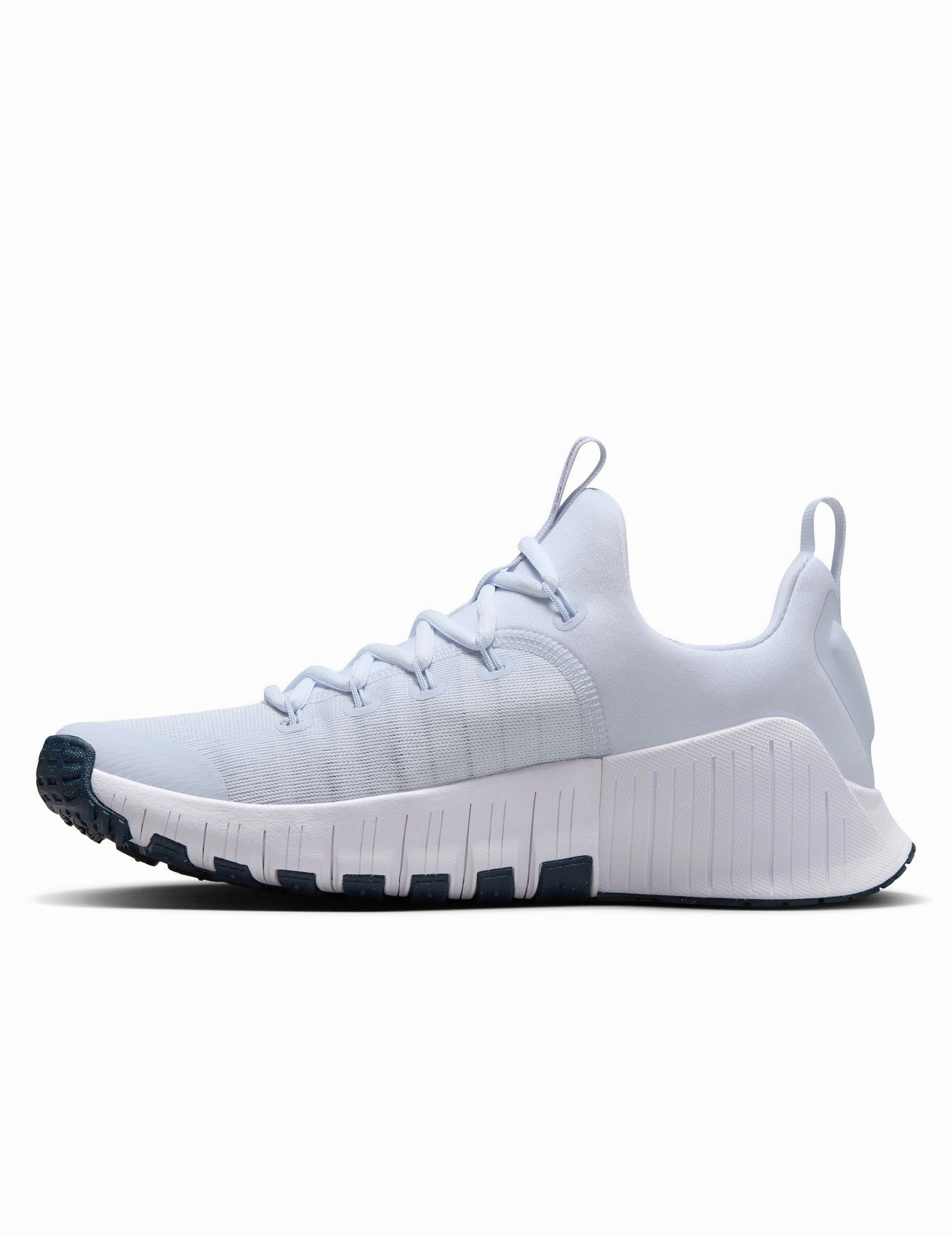 Free Metcon 6 Shoes - Football Grey/Armoury Navy/Hot Fuchsia Nike women's stylish athletic footwear