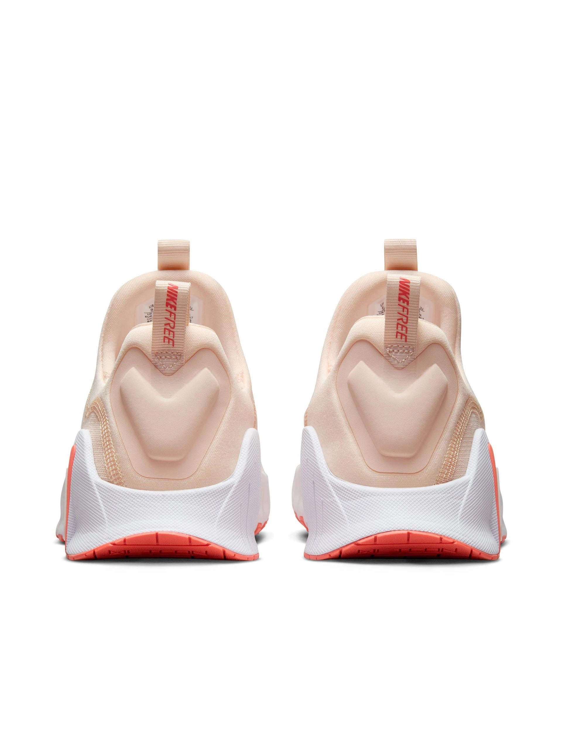 Free Metcon 6 Shoes - Guava Ice/White/Light Wild Mango Nike women's stylish athletic footwear