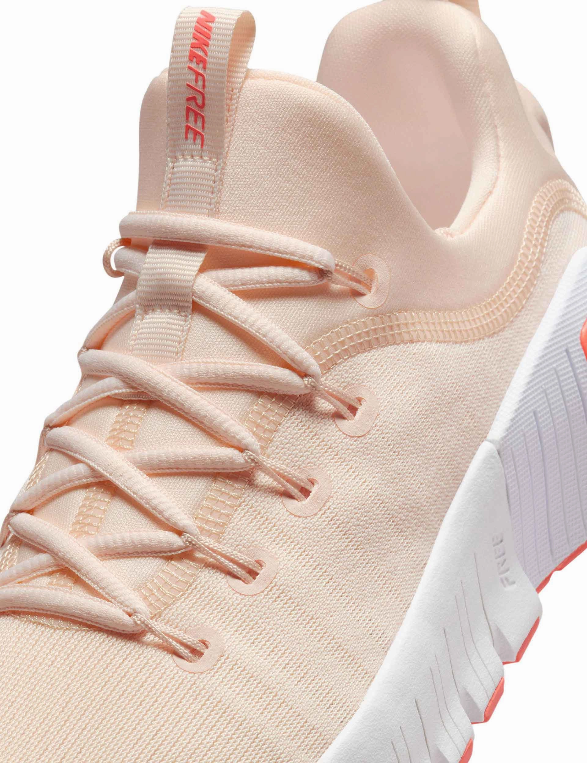 Free Metcon 6 Shoes - Guava Ice/White/Light Wild Mango Nike women's stylish athletic footwear