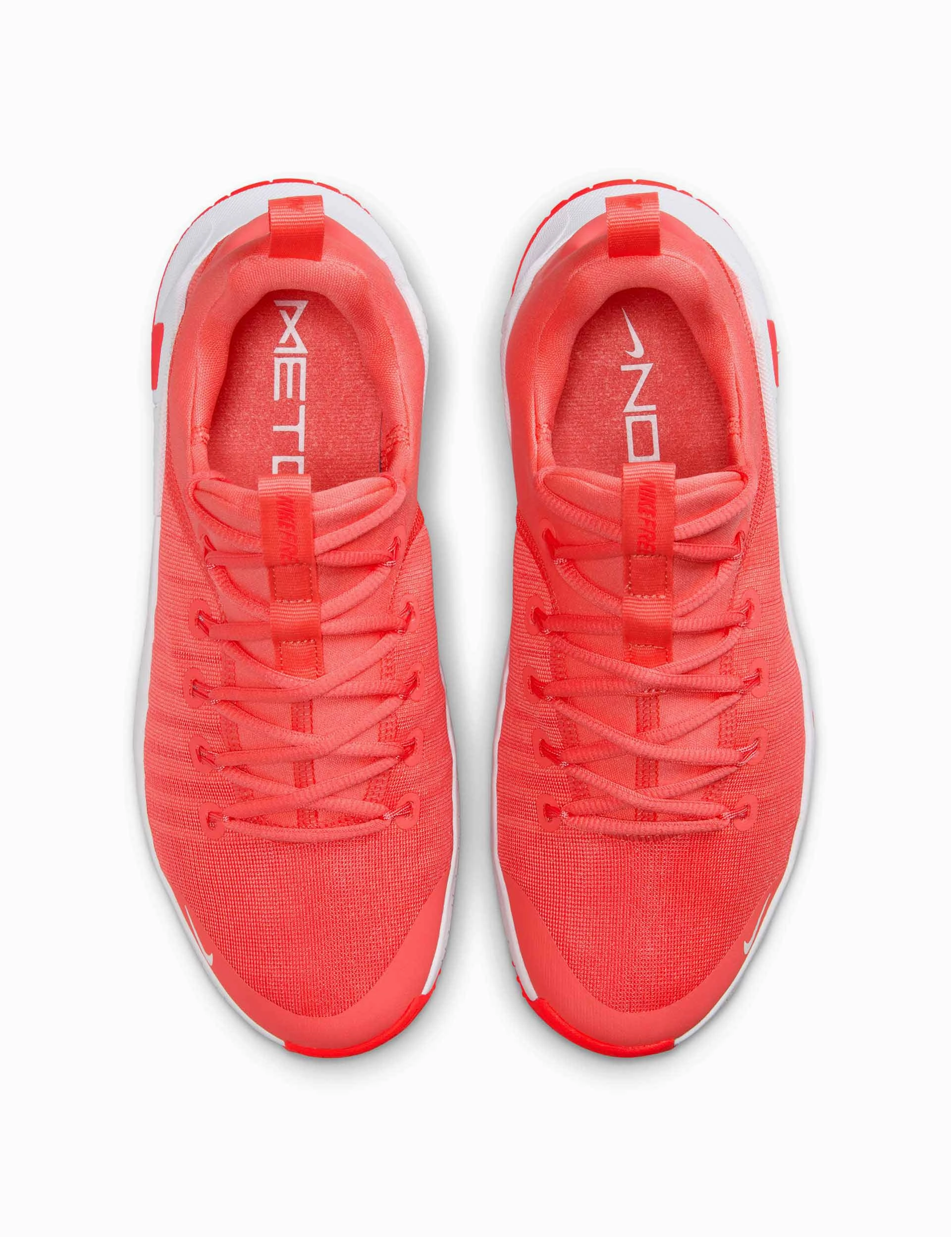Free Metcon 6 Shoes - Magic Ember/Bright Crimson/White Nike women's stylish athletic footwear