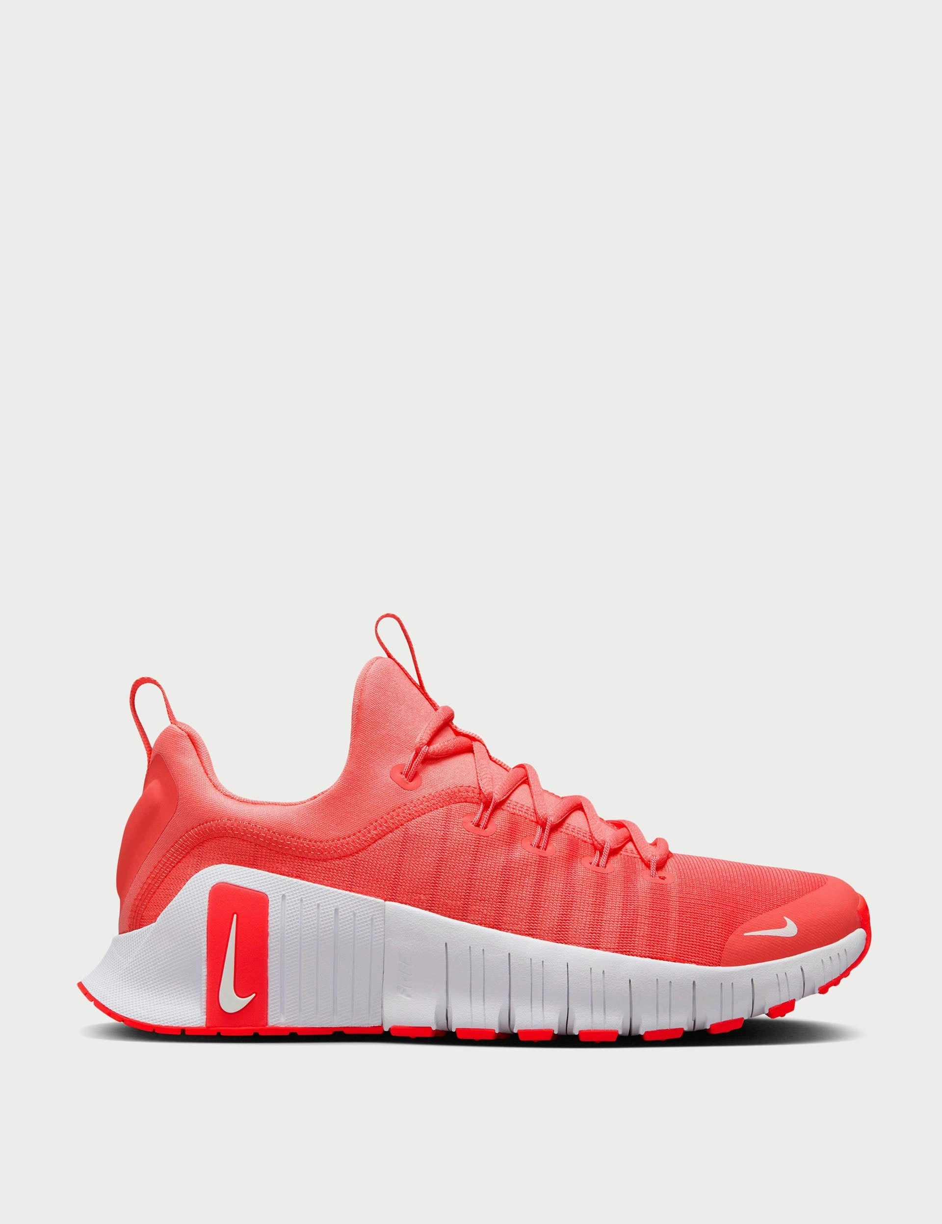 Free Metcon 6 Shoes - Magic Ember/Bright Crimson/White Nike womens shoes with sleek design