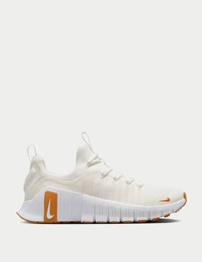 Free Metcon 6 Shoes - Sail/Monarch/White Nike womens shoes with sleek design