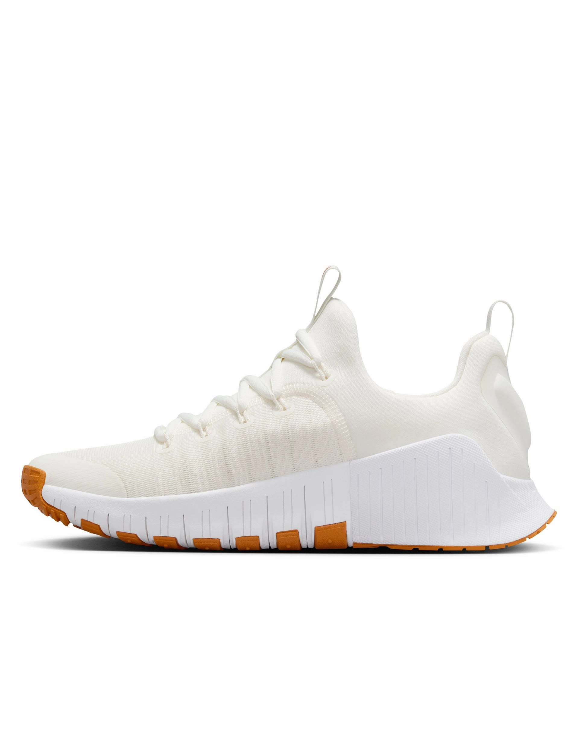 Free Metcon 6 Shoes - Sail/Monarch/White Nike women's stylish athletic footwear